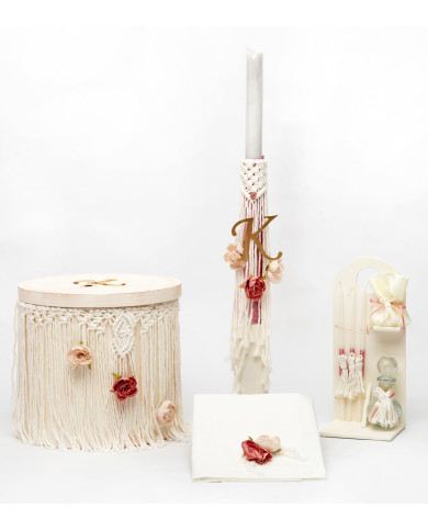 MACRAME ΛΟΥΛΟΥΔΙ ΜΟΝΟΓΡΑΜΜΑ